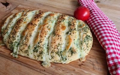 Knoblauch Mozzarella Brot