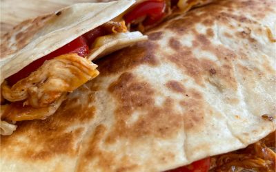 Pulled Chicken Wraps