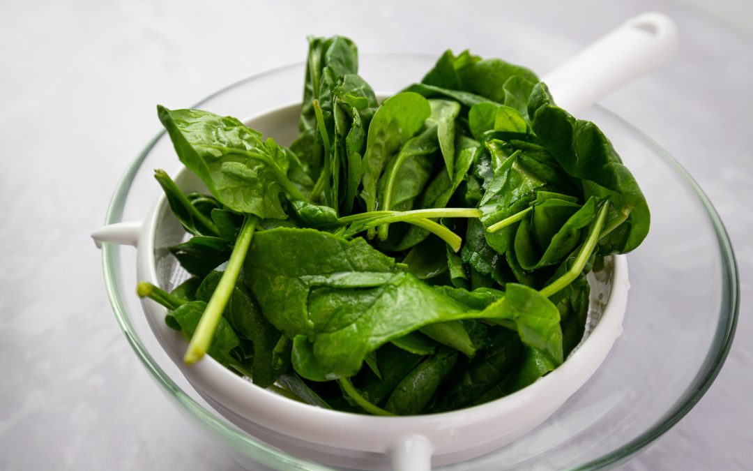 Sesam Spinat Salat