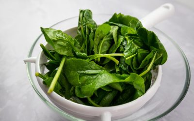 Sesam Spinat Salat